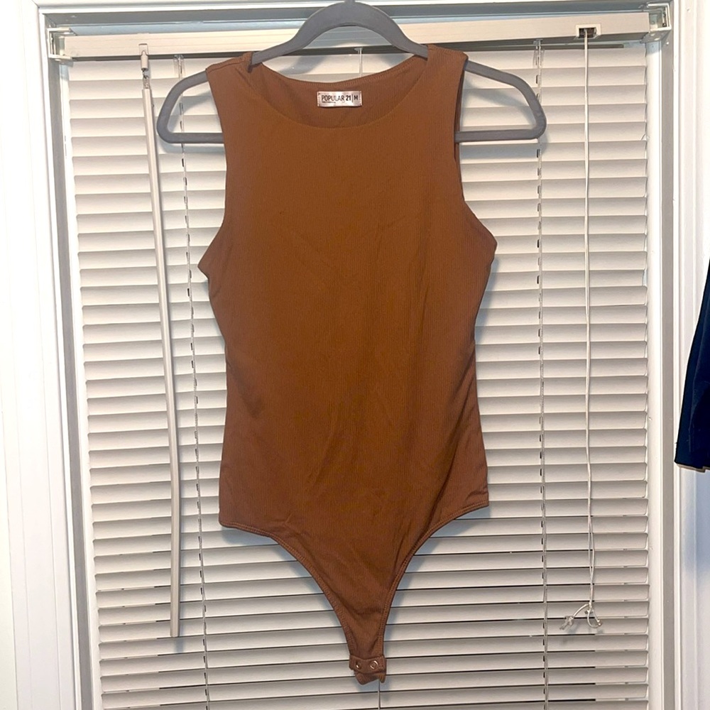 Tan bodysuit